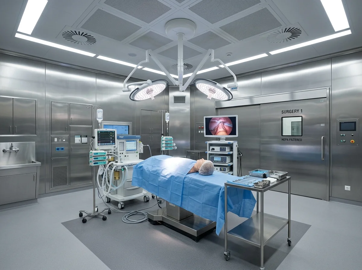 Complete Turnkey Modular Operation Theatre Suite by Cygnus Tech Lab
