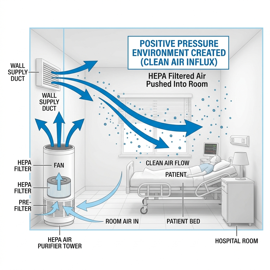 Positive Air Pressure Mode